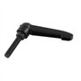 sourcing map Poignée de Serrage M8 x 35 mm Levier de serrage réglable verrouillage fileté Poignée Bouton