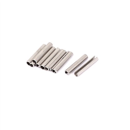 sourcingmap Goupille à Ressort Fendue M3 x 18 mm en acier inoxydable 304 Rouleau Cheville broche 10pcs