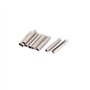sourcingmap Goupille à Ressort Fendue M3 x 18 mm en acier inoxydable 304 Rouleau Cheville broche 10pcs