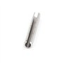 sourcingmap Goupille à Ressort Fendue M4 x 40 mm en acier inoxydable 304 Rouleau Cheville broche 10pcs