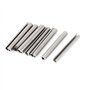 sourcingmap Goupille à Ressort Fendue M4 x 35 mm en acier inoxydable Rouleau Cheville broches localisation Elements 10pcs
