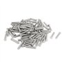 sourcing map M4x20mm 304 Acier inoxydable Soudage goujons Vis machine avec Soudé Point 100Pcs