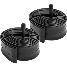 YunSCM 2PCS 38/48-507 épaissies Chambres à air 24x1.50/1.75/1.90 AV32mm Valve Compatible 24 Pouces Chambre à air 24x1.50 24x1.75