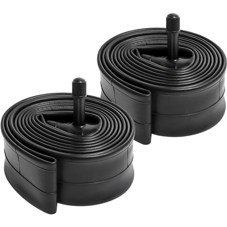 YunSCM 2PCS 38/48-507 épaissies Chambres à air 24x1.50/1.75/1.90 AV32mm Valve Compatible 24 Pouces Chambre à air 24x1.50 24x1.75