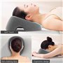 HOVCEH Coussin Massage Visage, 32*27*15cm Oreiller de Massage SPA avec Trou, Oreiller de Massage Pour Le Visage, Oreiller de Mas