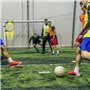 2 pièces Cible Football, Afenau 45cm Cage Foot avec Sangle de Maintien Réglable, Mini Filet Cage de Foot, But de Foot Cible Enfa