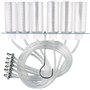 XiTuanYuan Kit de test pour rail d'injection de moteur diesel 6 cylindres (24 pièces)