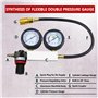 double calibre - Outil de diagnostic pour vérification de la pression du taux de fu