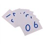 Générique Montessori Mathematics 1-9000 Nombre De Cartes Papier pour Le Calcul