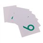 Générique Montessori Mathematics 1-9000 Nombre De Cartes Papier pour Le Calcul