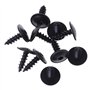 Cuigu 10 Pièces Couvert de Moteur Protection Anti-éclaboussures Passage de Roue Vis Clips 5x16mm