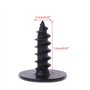 Cuigu 10 Pièces Couvert de Moteur Protection Anti-éclaboussures Passage de Roue Vis Clips 5x16mm
