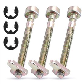 Haishine 3 Pcs/lot Tendeur de chaîne du vis de réglage Remplacement pour McCulloch 335 338 435 436 438 440 441 442 444 & partena