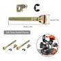 Haishine Vis Tendeur de Réglage Chaîne de Barre 3 Pcs Kit pour Husqvarna 36 41136 136LE 141 141LE 137 137E 142 142E 235 240 Remp