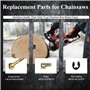 Haishine Vis Tendeur de Réglage Chaîne de Barre 3 Pcs Kit pour Husqvarna 36 41136 136LE 141 141LE 137 137E 142 142E 235 240 Remp