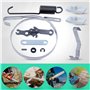 Adefol Bande de frein réparation Kit Pour Stihl MS250 MS230 MS210 025 023 021 Tronçonneuse Ressort plat Bande de pare-chocs de g