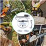 Adefol Bande de frein réparation Kit Pour Stihl MS250 MS230 MS210 025 023 021 Tronçonneuse Ressort plat Bande de pare-chocs de g