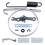 Adefol Bande de frein réparation Kit Pour Stihl MS250 MS230 MS210 025 023 021 Tronçonneuse Ressort plat Bande de pare-chocs de g