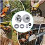 Adéfo Tambour d'embrayage Pignon de Jante Trousse pour Stihl 026 MS260 024 MS240 Tronçonneuse 325-7 325-8 Remplacer Les pièces 1
