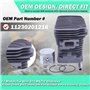 Adefol 40 mm Cylindre Piston Kit pour Stihl MS210 021 MS 210 avec Roulement à Aiguilles Bougie d'allumage Pièces de Rechange pou