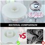 Ressort de poulie de démarreur à Rappel kit pour Poulan PP4218 PP4620AV PPB4018 SM4218AV avec Recoil Spring W/Hub, Corde de dépa
