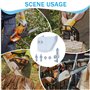 Couvercle de Pignon avec Tendeur de Chaîne pour STIHL Tronçonneuse MS170 MS180 017 018 MS210 MS230 MS250 021 023 025, ADEFOL Car