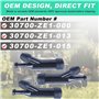 Lot de 3 Capuchons de Bougie d'allumage pour Honda GX160 GX390 GX120 GX240 GX270 GX340, Adefol Soufflet de Bougie d'allumage Rés