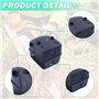 Kit de Pot Échappement pour Husqvarna 371 372XP 385 390XP Série, ADEFOL Silencieux d'échappement + Support + Joint + Plaque de R