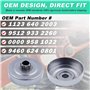 Adefol 3/8 "7T Tambour d'embrayage d'entraînement par chaîne Jante de pignon Roulement à Aiguilles pour Stihl MS170 017 018 MS18
