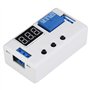 Relais de Minuterie, Temporisateur Réglable Affichage à LED 12V Module de Commutation de Contrôle d'Automatisation