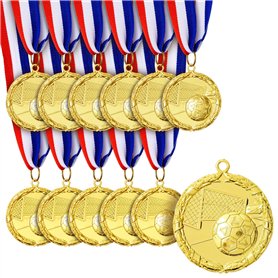 Médailles de Foot en Or