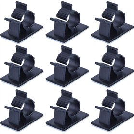 EBOOT Câbles Adhésifs Réglable Clips de Câble Nylon Porte Fil de Serrage