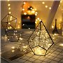 ZWOOS Guirlande Lumineuse à Piles, 1M 10 LED Mini Guirlande LED Fil de Cuivre Fairy Lights Girlande Lumière, pour Décoration Noë