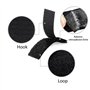 Melsan Lot de 12 bandes adhésives carrées auto-agrippantes de 5,1 x 10,2 cm - Fixation adhésive pour intérieur ou extérieur - Au