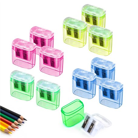 12 Pièces Taille-Crayon