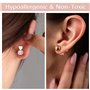 ELEPRUC Rehausseur Attaches Backs d'Oreille SéCurisés Pour Les Bo
