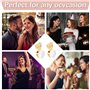 8 Paires Fermoir Boucles d'Oreilles, Support Boucle d'Oreille, ELEPRUC Rehausseur Attaches Backs d'Oreille SéCurisés Pour Les Bo