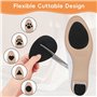 10PCS Patin Antiderapant Chaussure, ELEPRUC Semelle Patin Chaussure, Patin Anti Bruit Chaussures Talon, Auto-Adhésives Extérieur