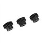 VGEBY Ensemble de Pignons, Engrenages de Moteur de Voiture RC Durcissant 3.175mm 13-15T 16-18T 19-21T 21T-23T en Acier Chromé 48