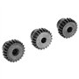 VGEBY Ensemble de Pignons, Engrenages de Moteur de Voiture RC Durcissant 3.175mm 13-15T 16-18T 19-21T 21T-23T en Acier Chromé 48