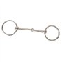 Mors à Cheval, 125 Mm Acier Inoxydable Double Anneau Ovale Mors pour Cheval