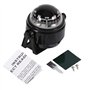 Compas de Voiture Boussole électronique Marine Polyvalente Compas Marine pour Bateau Caravane(Noir)