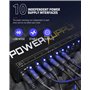 Donner DP-1 10 alimentation pour pédales d'effet guitare à sortie isolée
