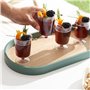 Transparent (160ml) - Verres Solides et Réutilisables pour Cocktails