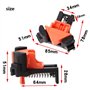 Lot de 4 Presses d'angles de 90 Degrés Serre Joint Menuisier Menuiserie Outillage pour Perçage et Fabrication d'armoires