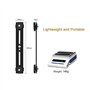 WANGCL Double support de flash pour double trépied 6,35 mm double support de caméra barre d'extension de flash 20,3 cm double su