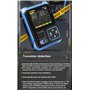 WANGCL TC3 - Testeur ESR d'oscilloscope Portable 3 en 1 Écran TFT 2,4" Mini oscilloscope numérique 1500 mA - Bande passante 200 