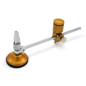 WANGCL Coupe-trou circulaire pour verre de 600 mm - Pour couper des cercles - Réglable - Avec échelle de diamant