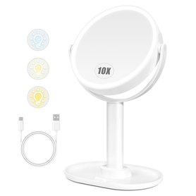 Vankarr Miroir Maquillage LED
