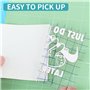 Lya Vinyl Papier Transfert pour Vinyle Adhesif - 30 x 457cm Grille Bleue Papier Transfert Vinyle for Cricut, Silhouette Cameo, P